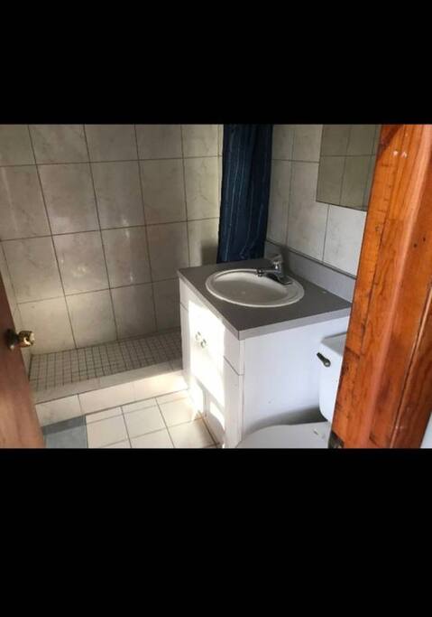 bathroom with shower