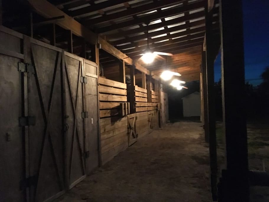 Our Stables at Dusk