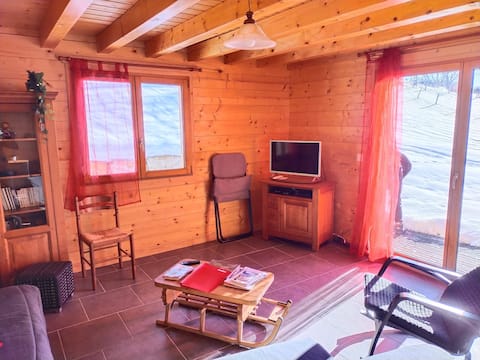 Top performing Airbnb: Chalet Le Lynx is welcoming and open to nature in Lélex