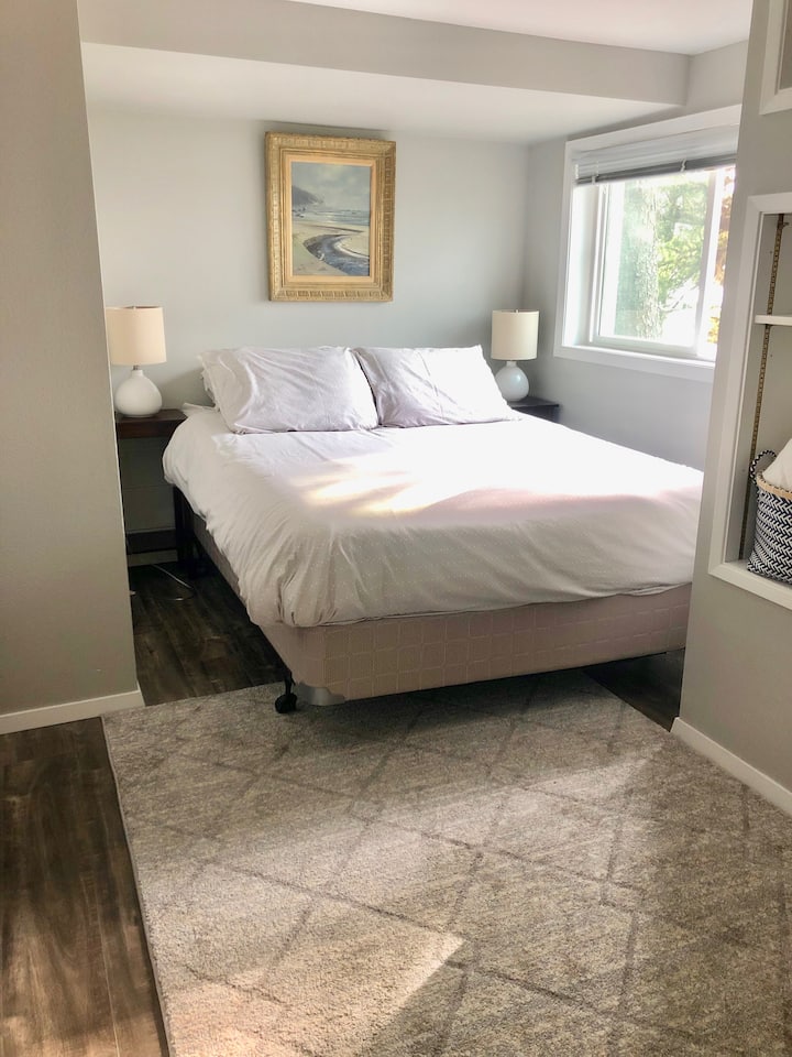 Dormitorio principal en la planta baja 