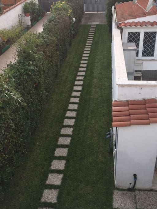 Giardino vista terrazzo