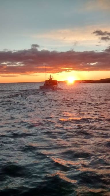The sunsets on Vinalhaven are incredible!!