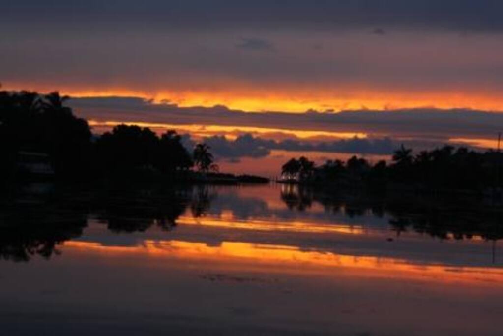 Sunset from Dock