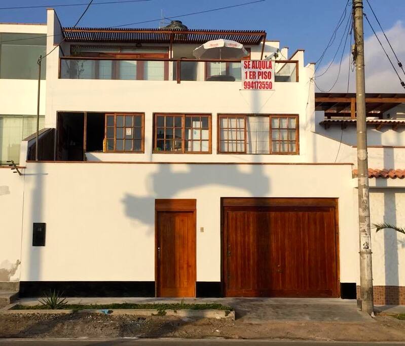 La fachada