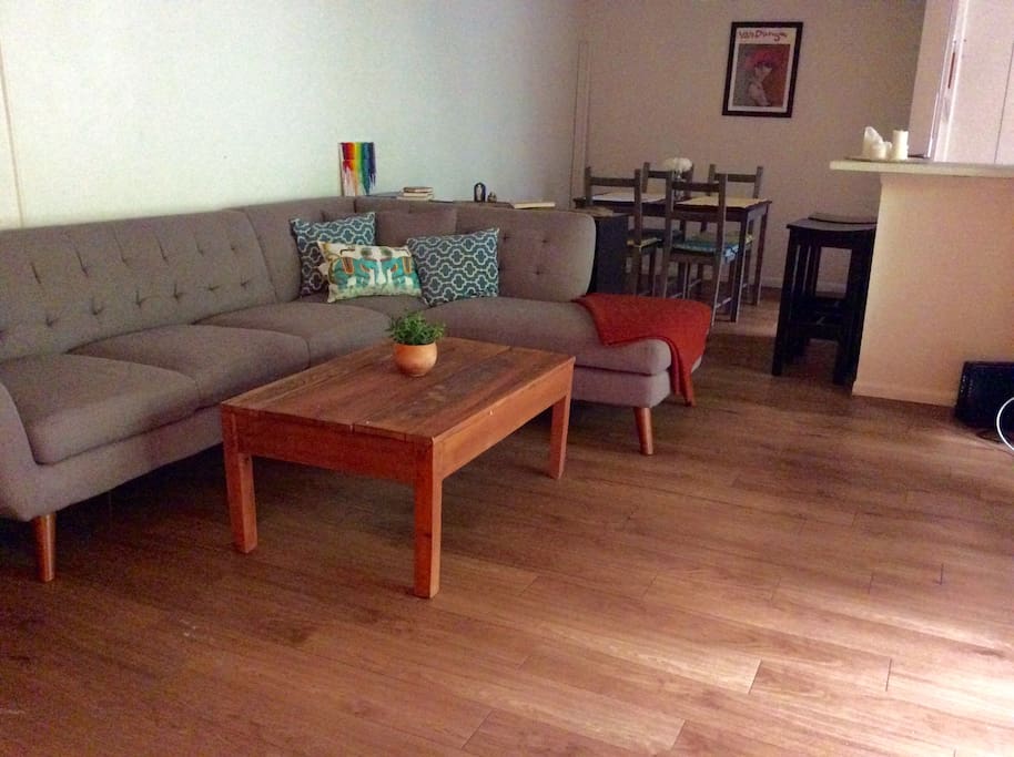 Huge sectional couch