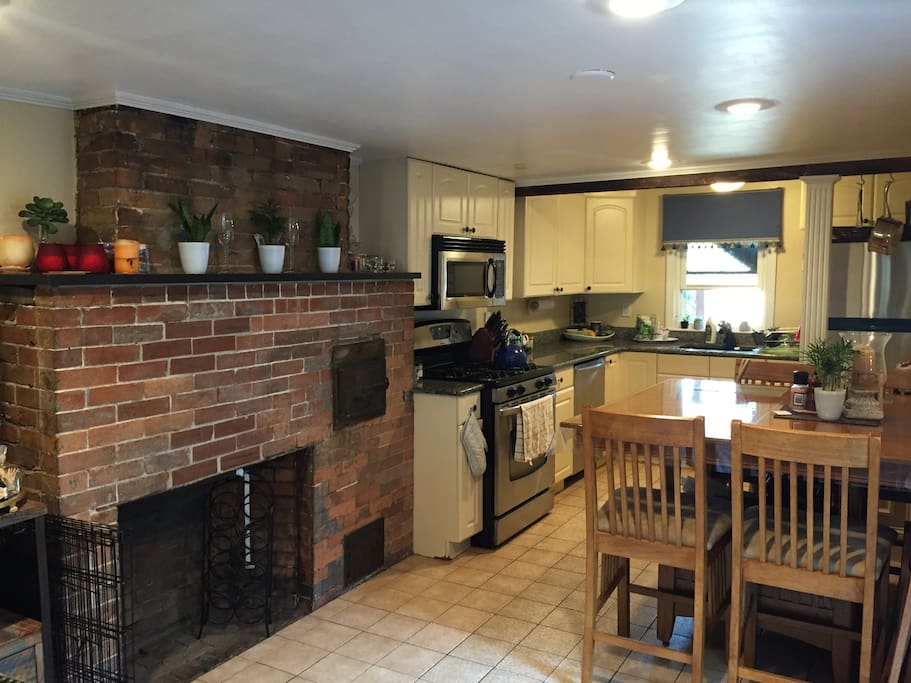 The kitchen w/ a dishwasher