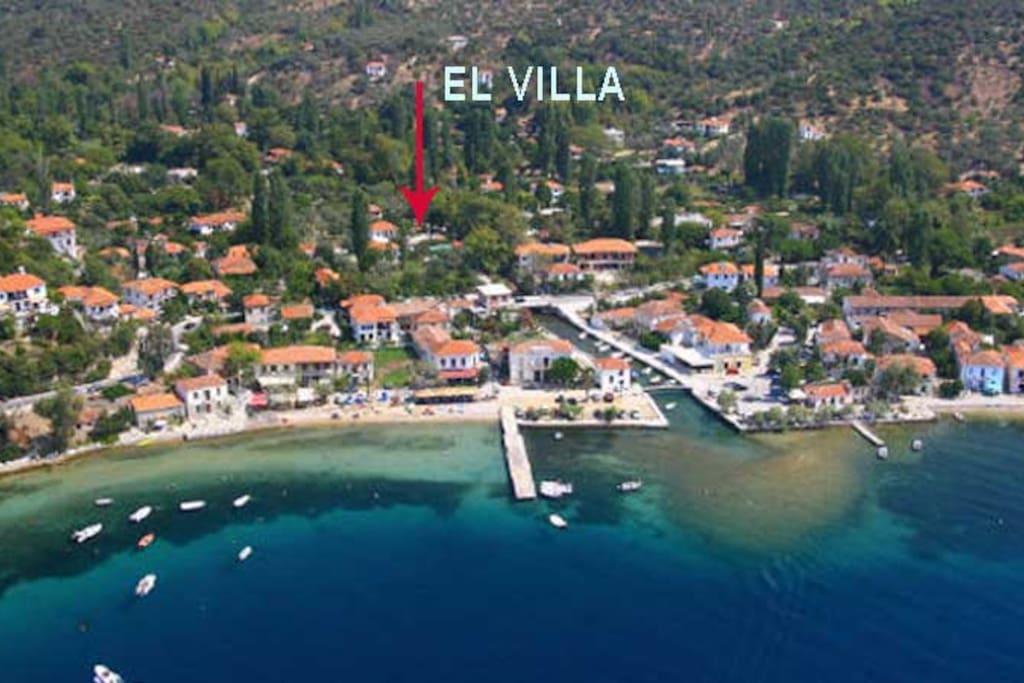 Location of the villa