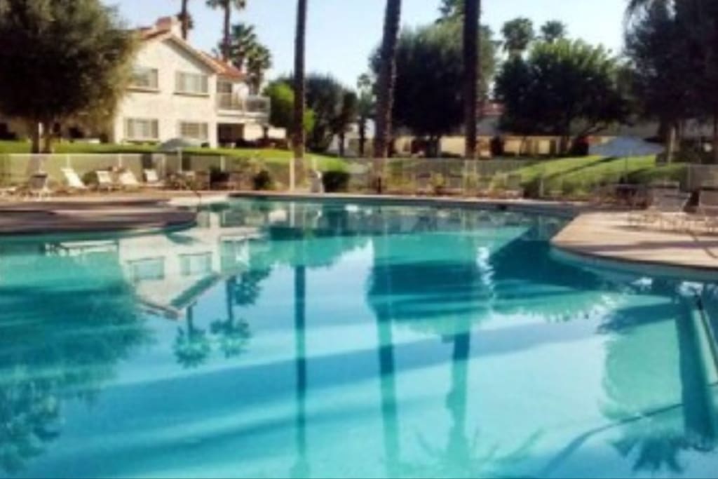 Pool that the condo overlooks
