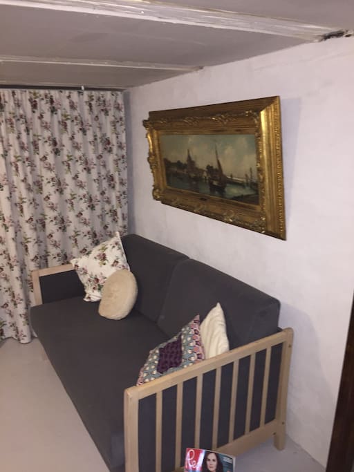 Small sofa bed suitable for 1 adult, 2 children or a parent & child