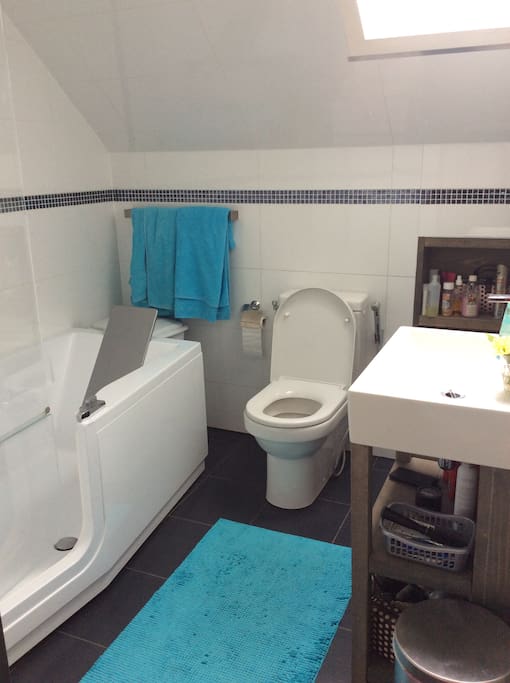 a shared bathroom