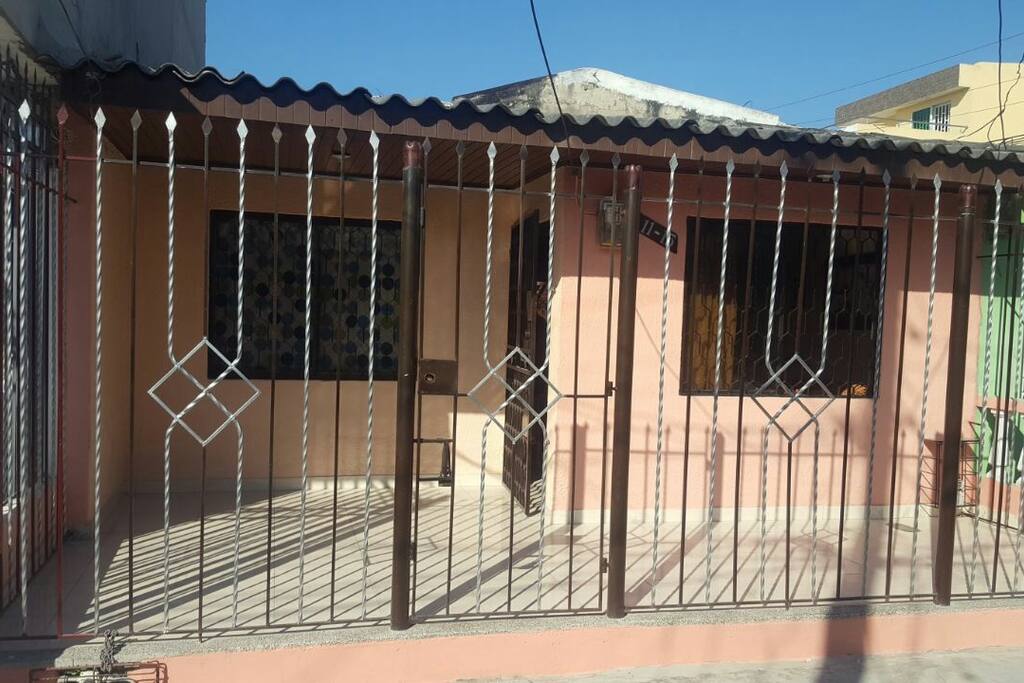 entrada de la casa