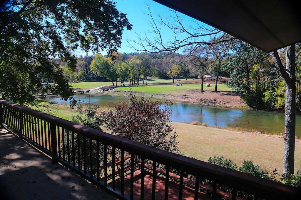 ... adjacent to a nature preserve, on the quiet South Fork of the sparkling Spring River...