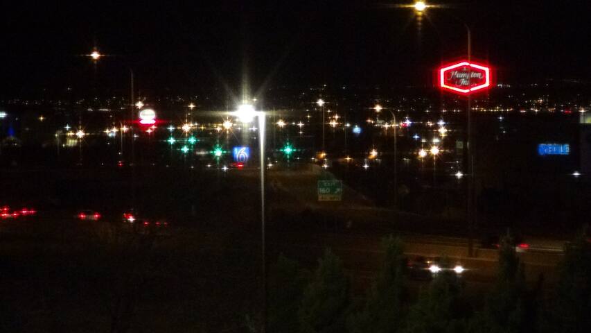 (A) Near I-40, I-25, UNM, Balloon Fiesta, Origami