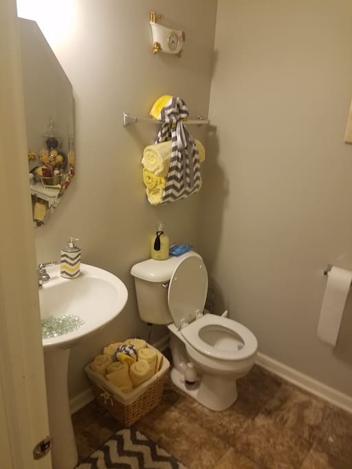 Hall half Bath