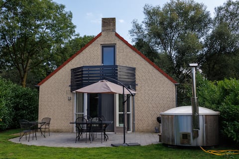 Waterfront vacation home with wellness.