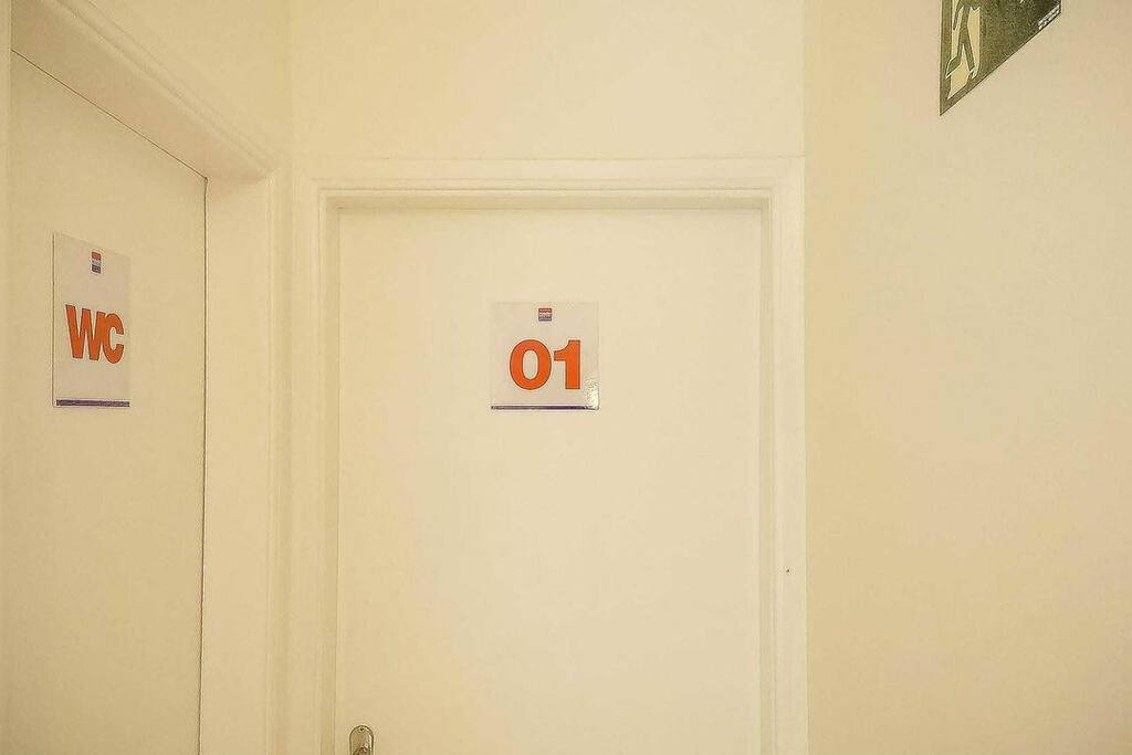 Porta do Quarto e do banheiro