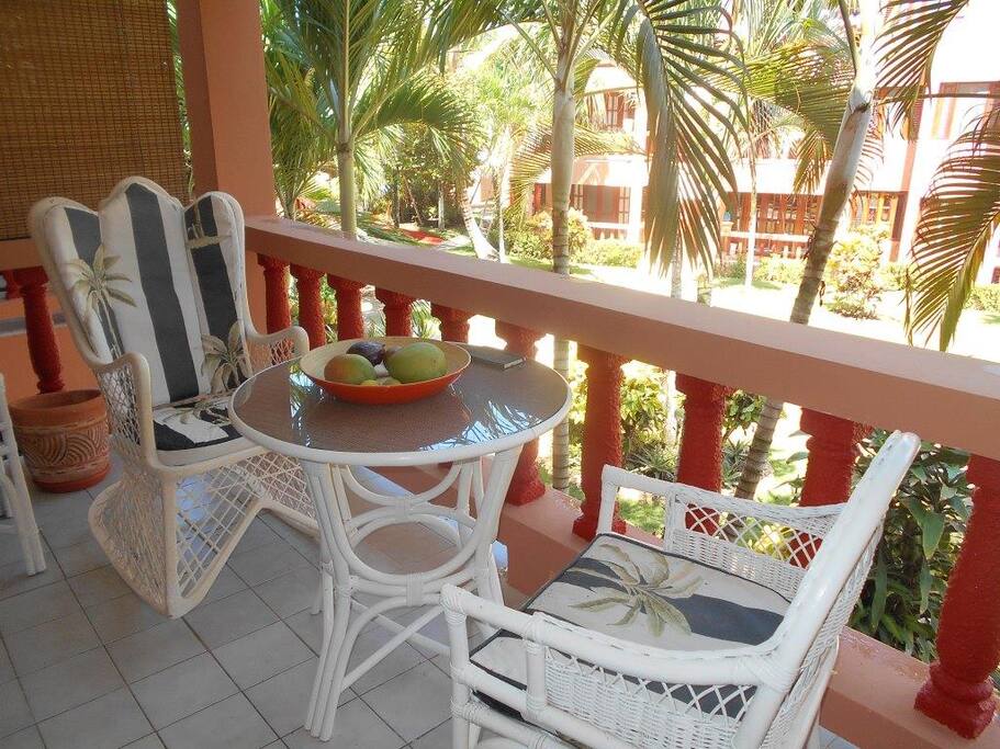Enjoy the balcony!