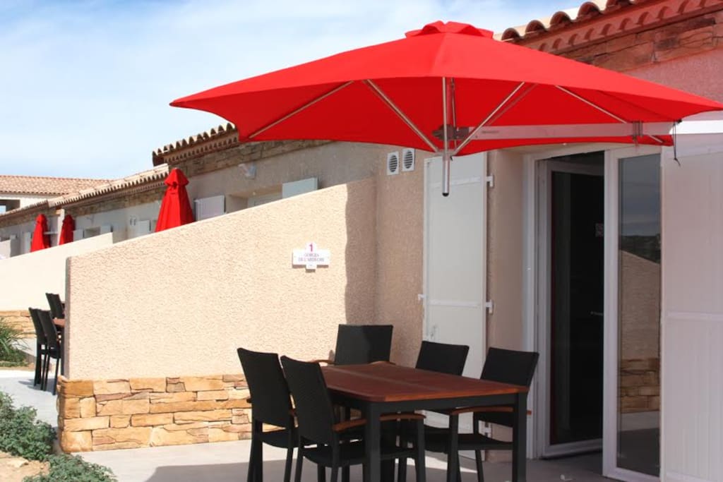 Terrasse gite