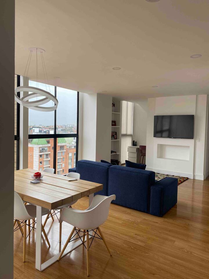 Modern apartment with city view Apartments for Rent in Bogotá, Bogotá