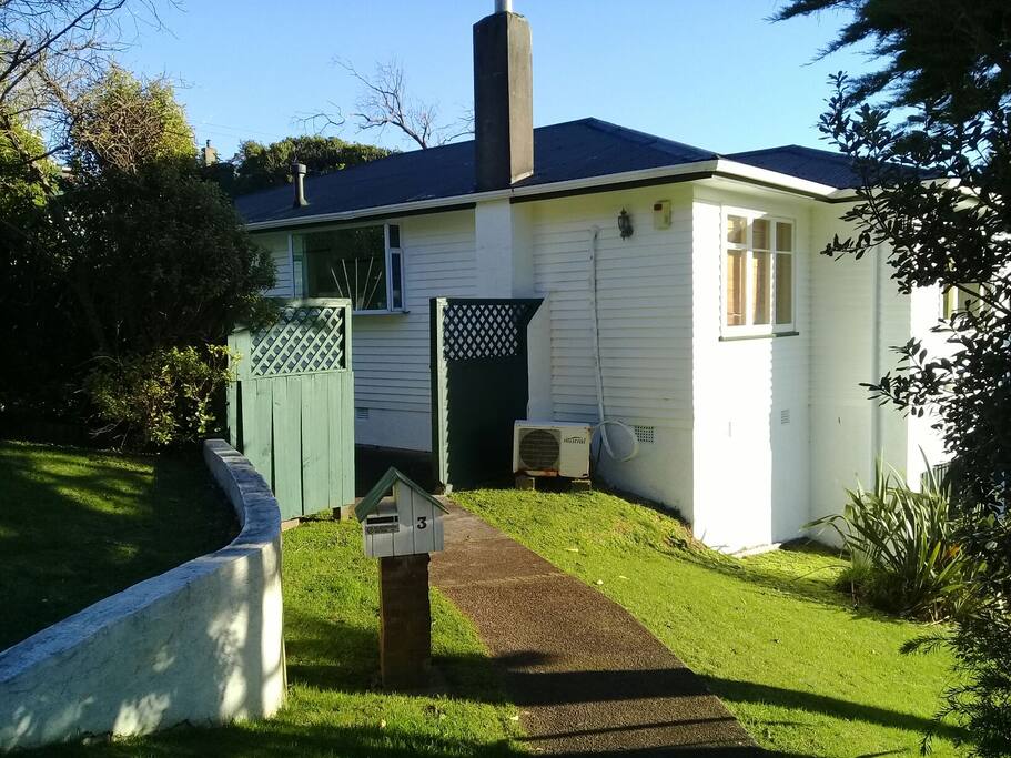 Entrance to front door from street