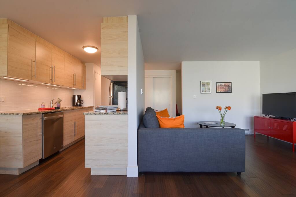 Open floor plan.