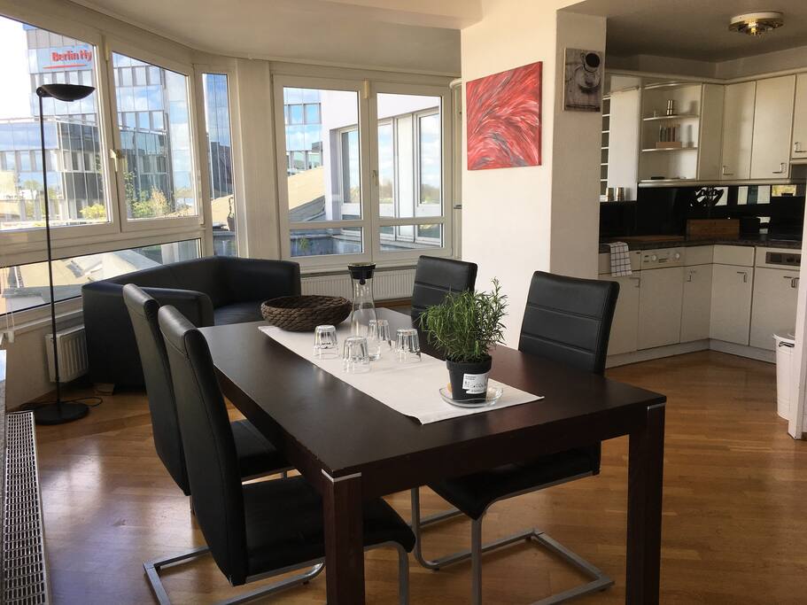 Living Area & Kitchen 1st Floor