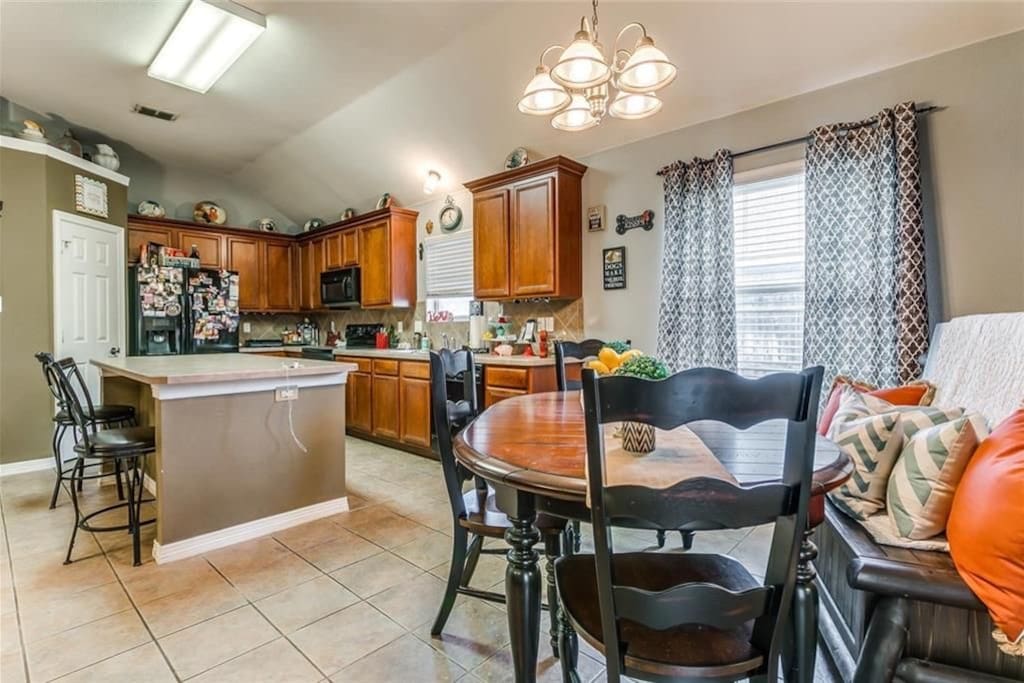 Open Kitchen/Dining/Living Room