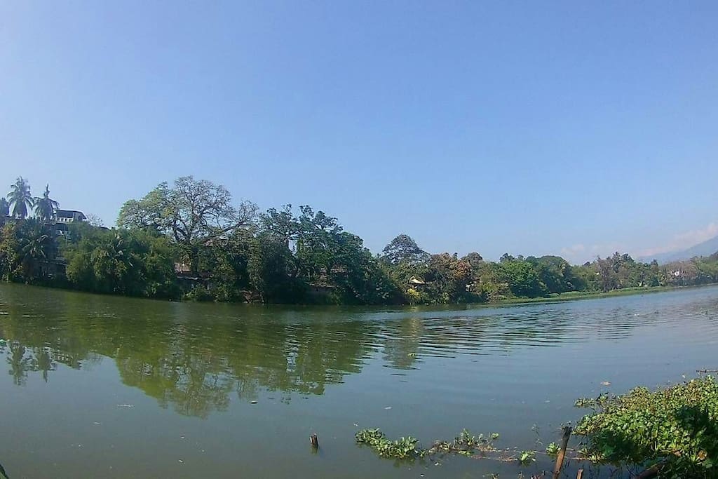 overview of the Mahawali river