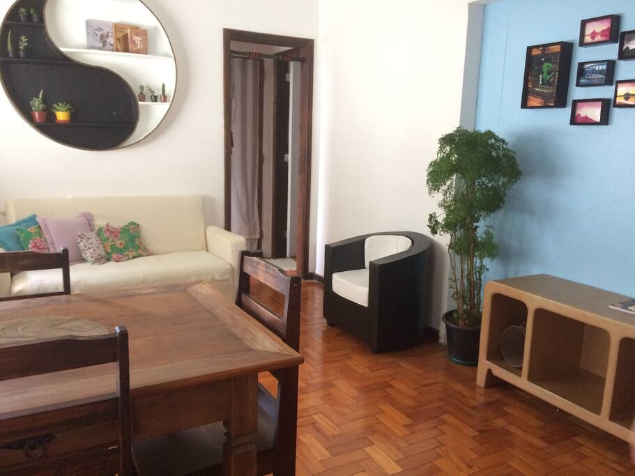 Sala de jantar e estar