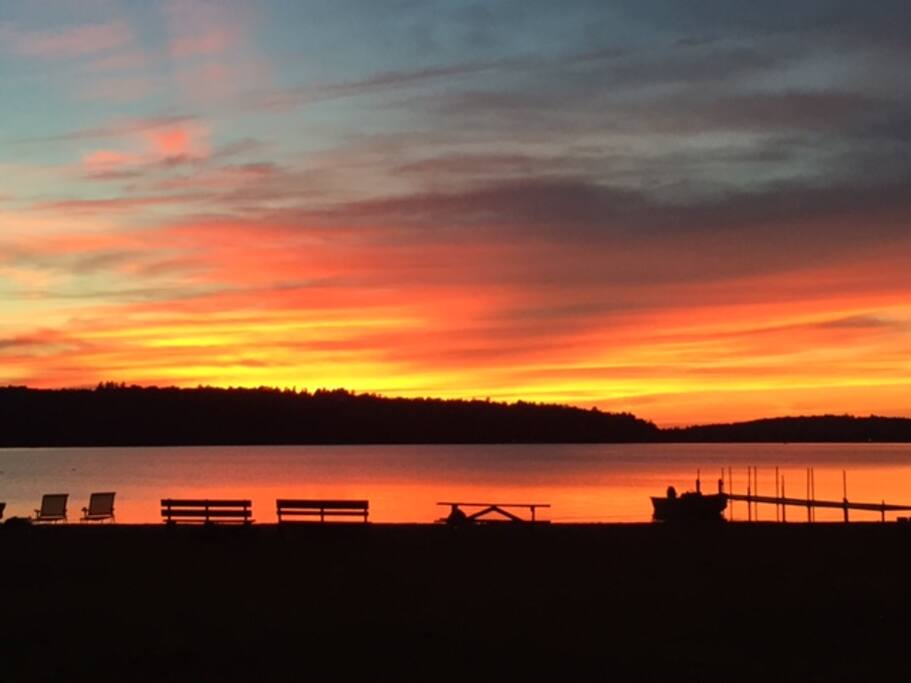 The sunsets are spectacular!