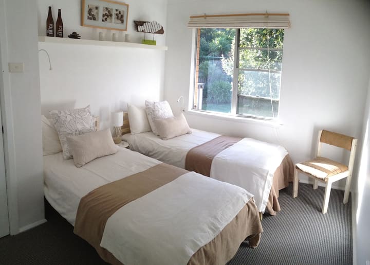 Upstairs back single beds