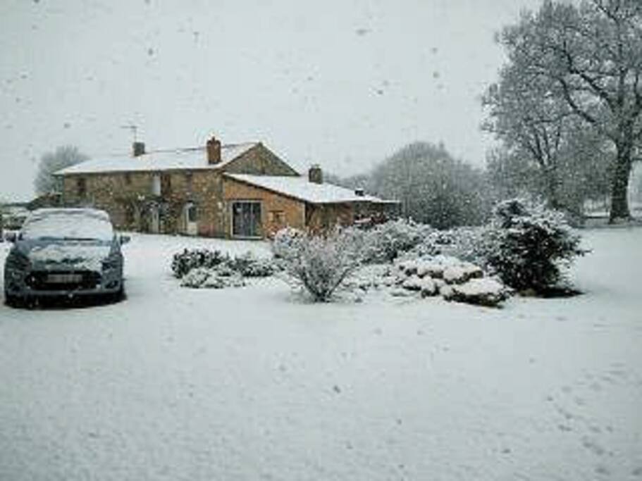 Changement de paysage en hiver