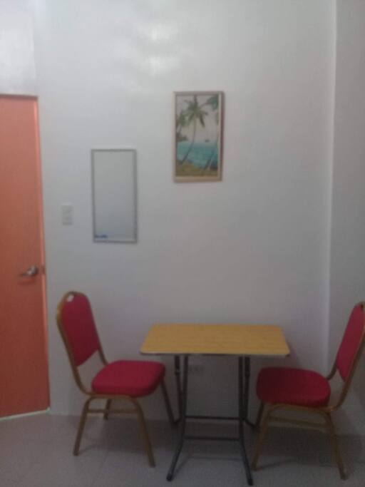 Breakfast table