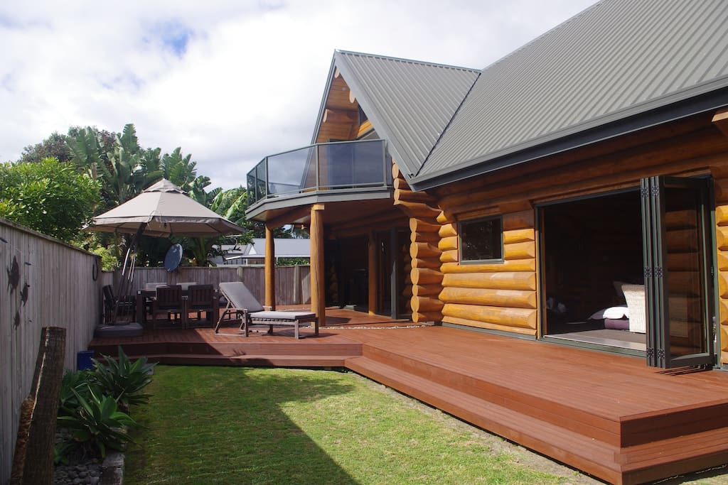 The back deck