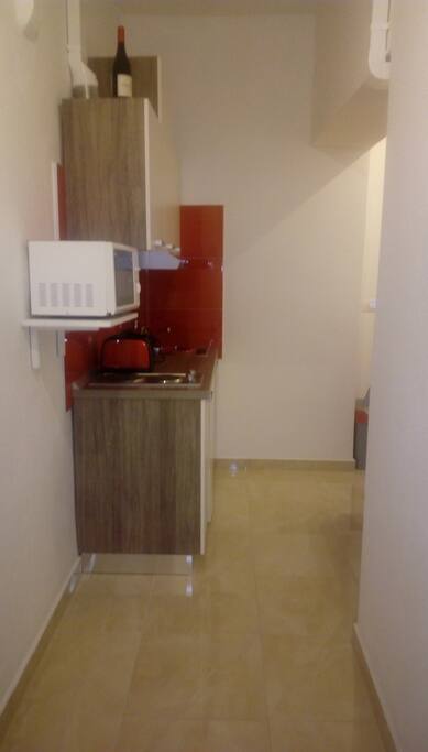 Entrance to the kitchen