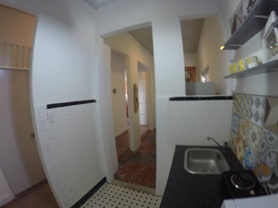 Kitchen and dining room