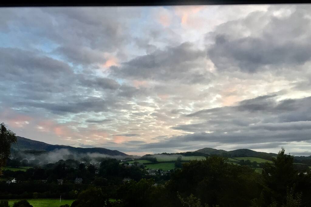 View from the back of the house.