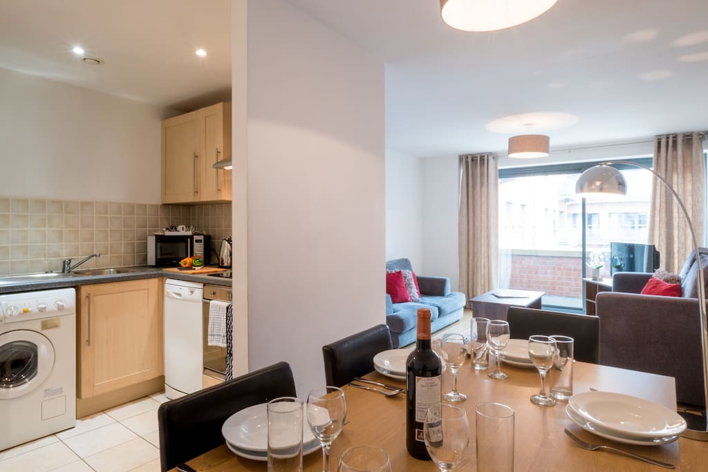 Kitchen and Dining Area