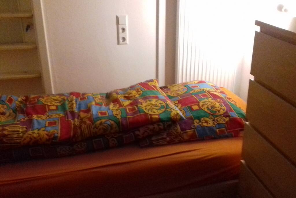 Das Bett ist schon gemacht!