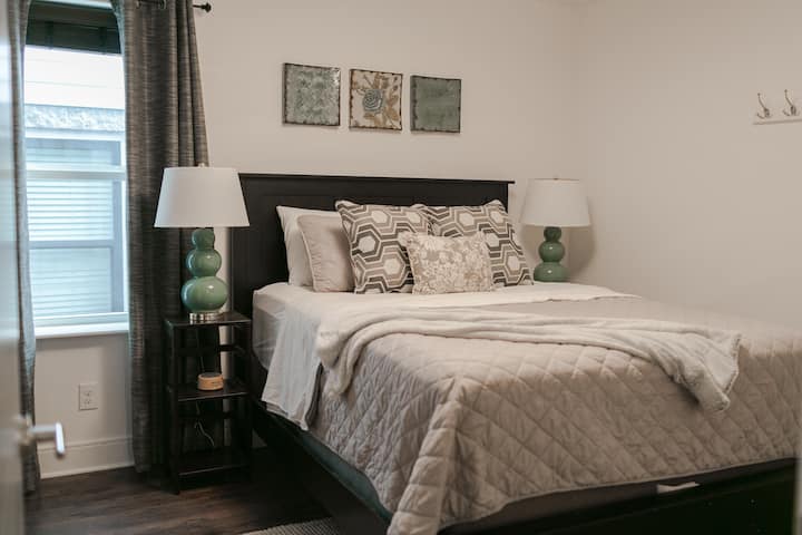 Bedroom #3 has a queen bed