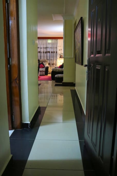 Entrance to the house