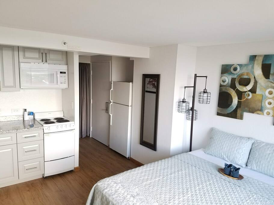 Spacious studio