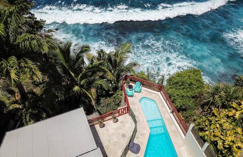 NOLITHA 2 : Villa surplombant l'ocean sur Manapany