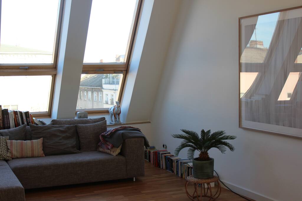 Open space living room