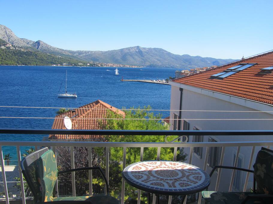 Bedroom balcony