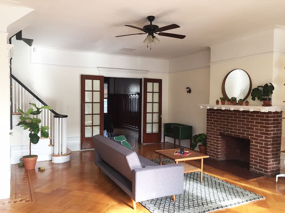 Living Room seen from Front Door