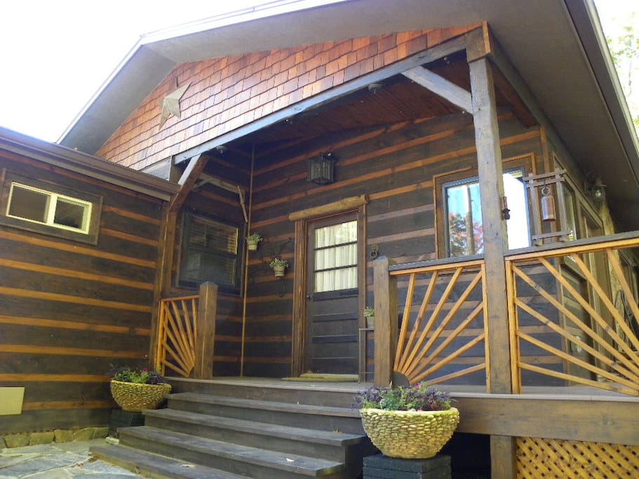 cabin main entrance