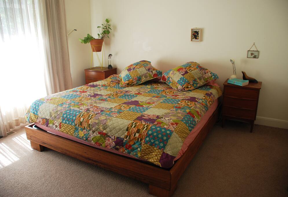 The master bedroom.