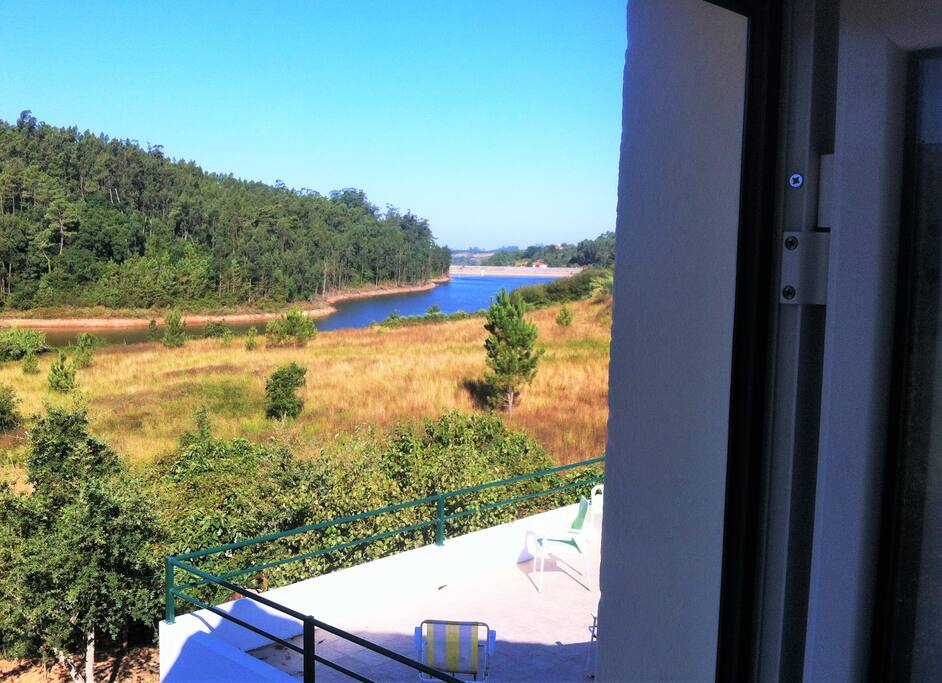 Vista quarto azul