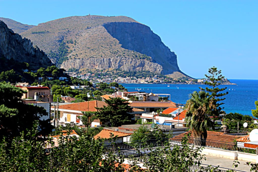 Modello. View from the house.